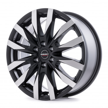 Borbet CW6 black polished matt