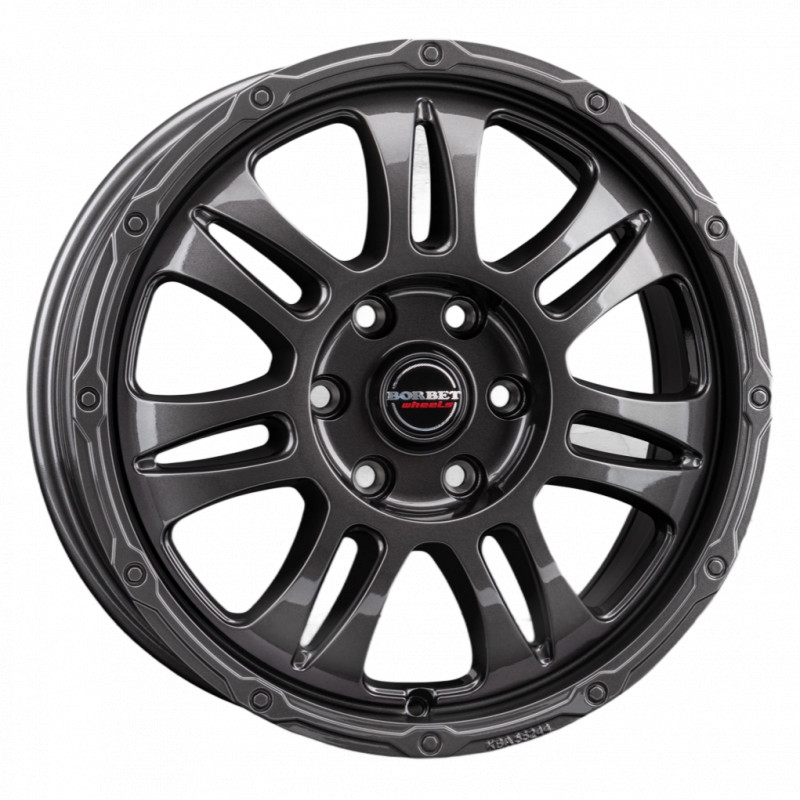 Borbet CW8 mistral anthracite glossy