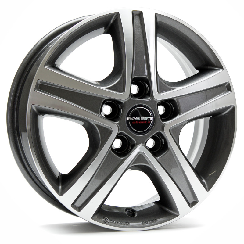 Borbet CWD mistral anthracite glossy polished