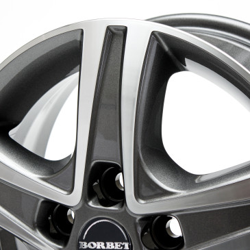 Borbet CWD mistral anthracite glossy polished