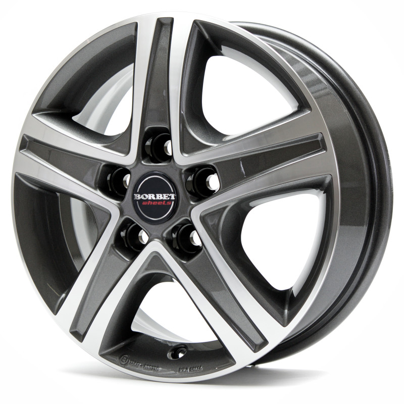 Borbet CWD mistral anthracite glossy polished