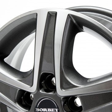 Borbet CWD mistral anthracite glossy polished