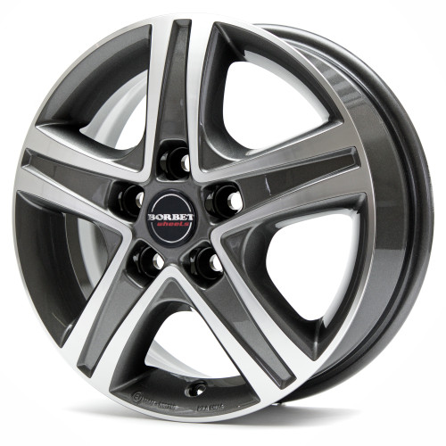 Borbet CWD mistral anthracite glossy polished
