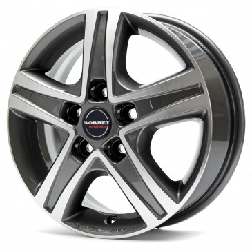 Borbet CWD mistral anthracite glossy polished