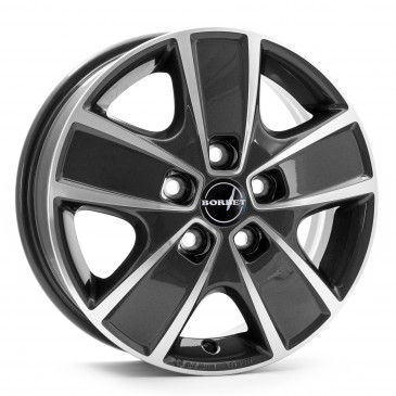 Borbet CWG mistral anthracite polished