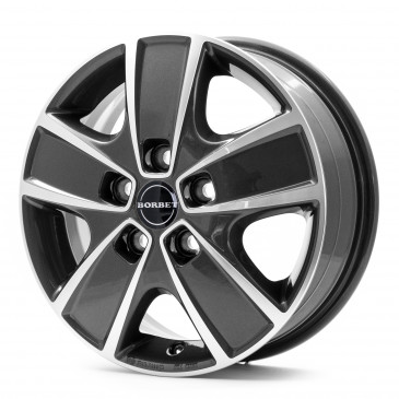 Borbet CWG mistral anthracite polished
