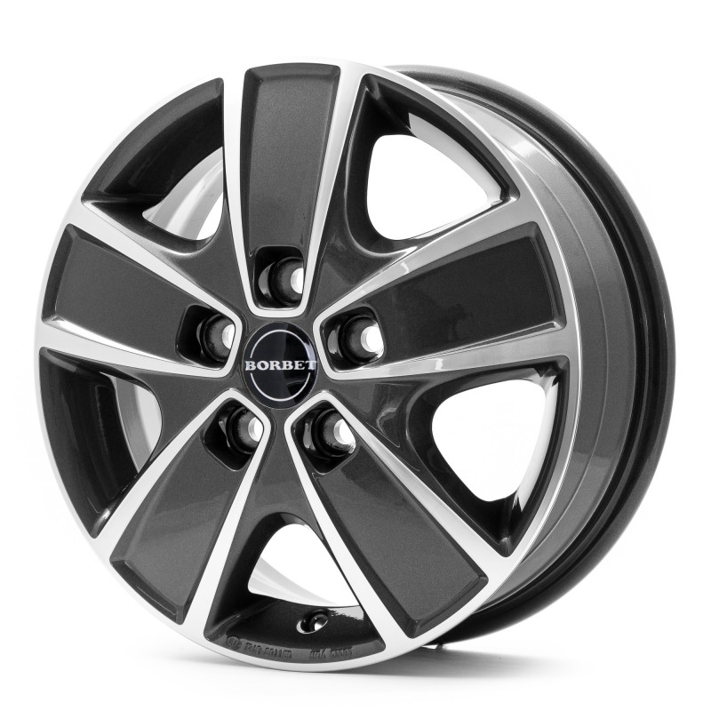 Borbet CWG mistral anthracite polished