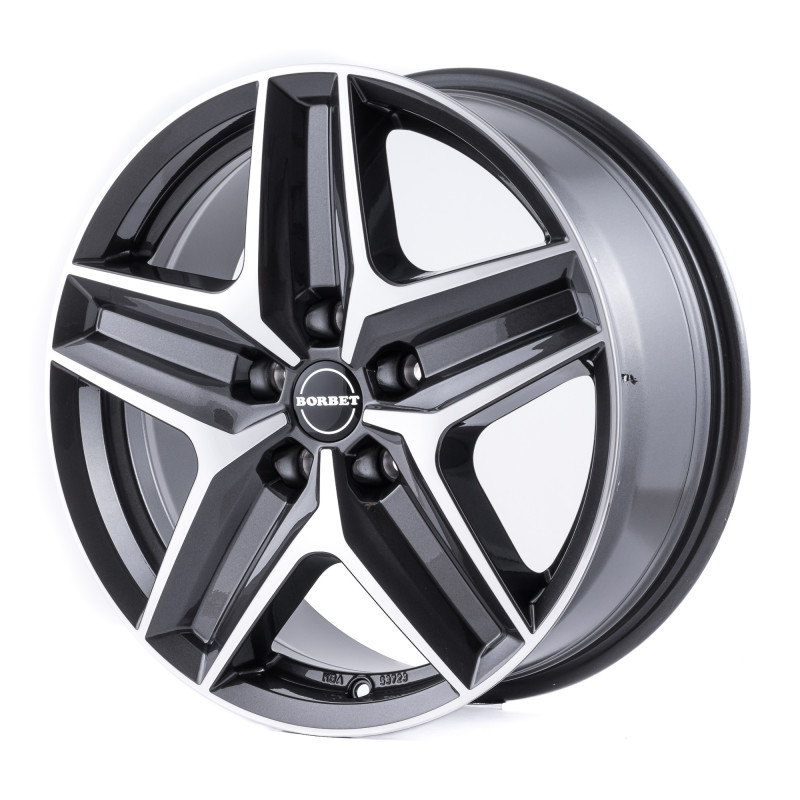 Borbet CWZ mistral anthracite glossy polished