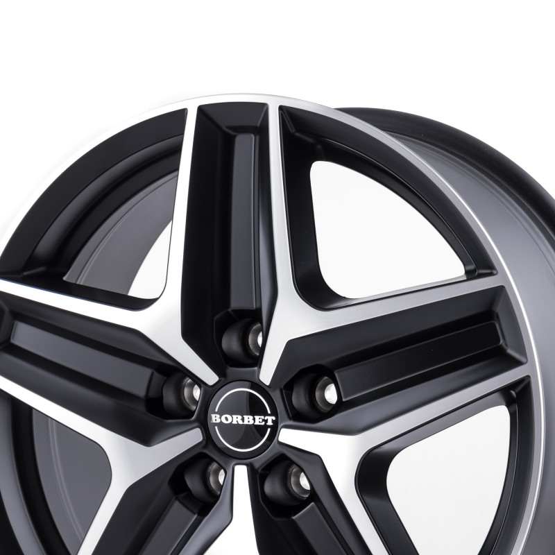 Borbet CWZ black polished matt