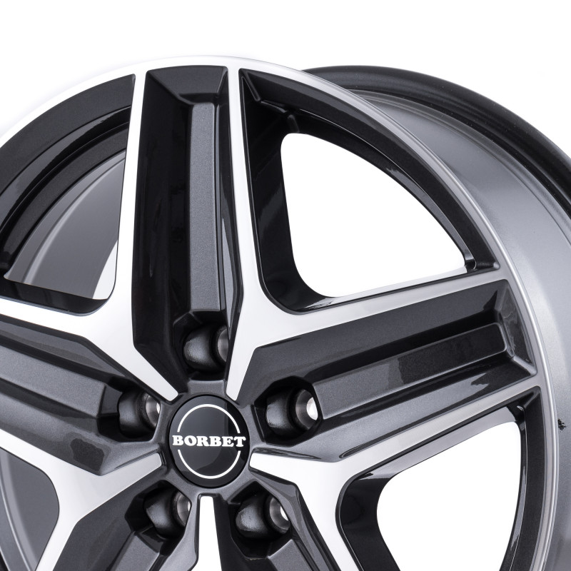 Borbet CWZ mistral anthracite glossy polished