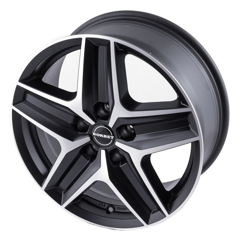 Borbet CWZ black polished matt