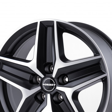 Borbet CWZ black polished matt