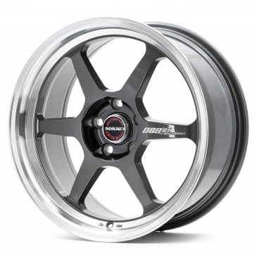 Borbet DB8GT graphite rim polished
