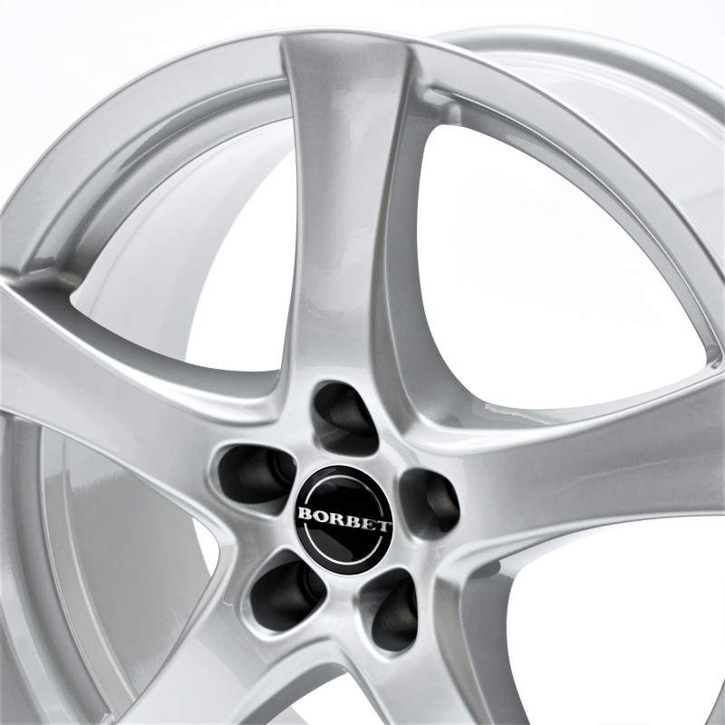 Borbet F brilliant silver