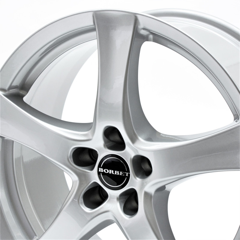 Borbet F brilliant silver