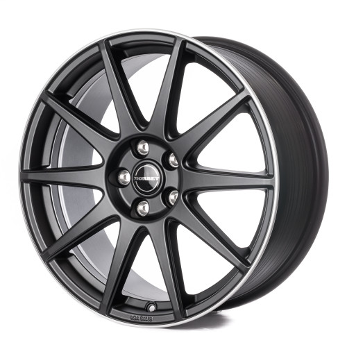 Borbet GTX black matt rim silver