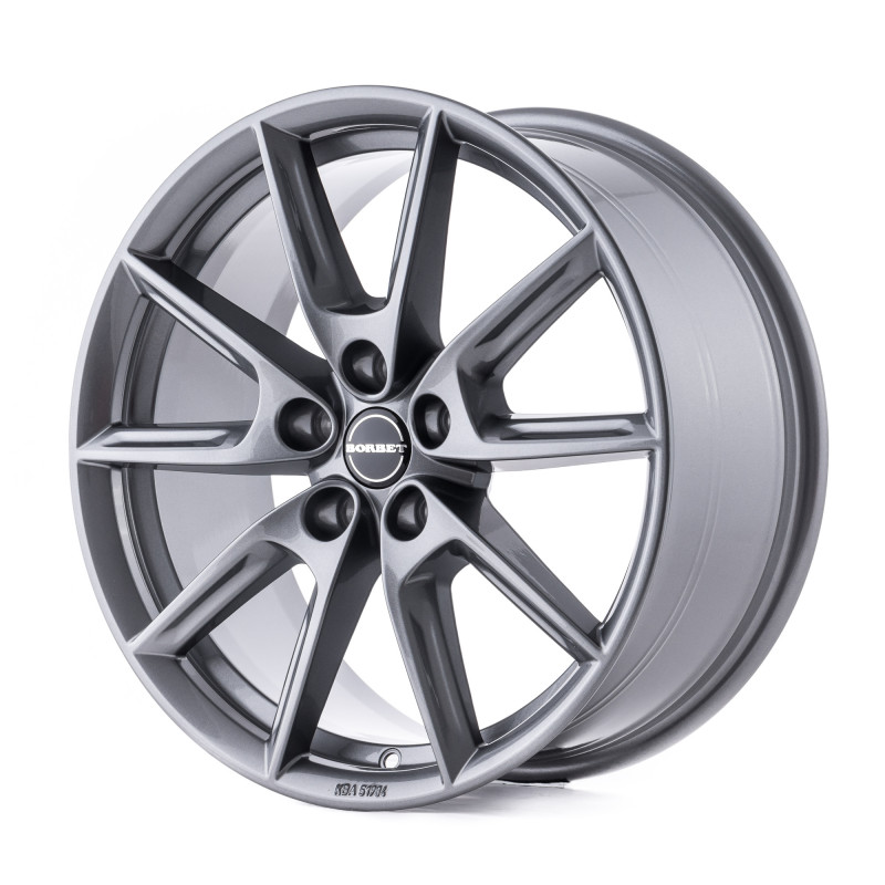 Borbet LX18 grey glossy