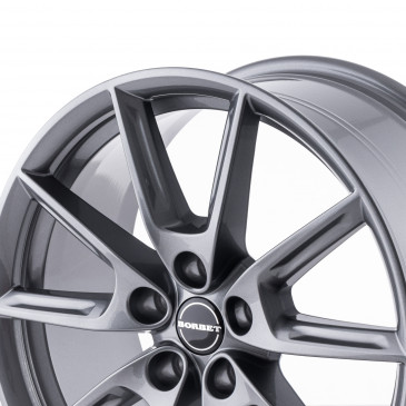Borbet LX18 grey glossy