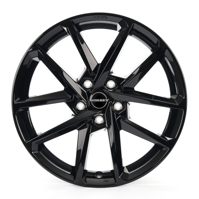 Borbet N black glossy