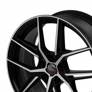 Borbet QX black polished matt