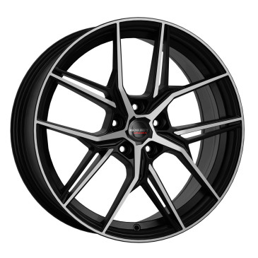 Borbet QX black polished matt