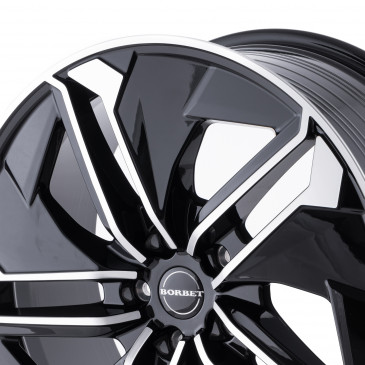 Borbet TX black polished glossy
