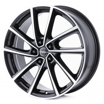 Borbet V black polished glossy