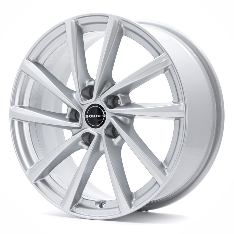 Borbet V crystal silver