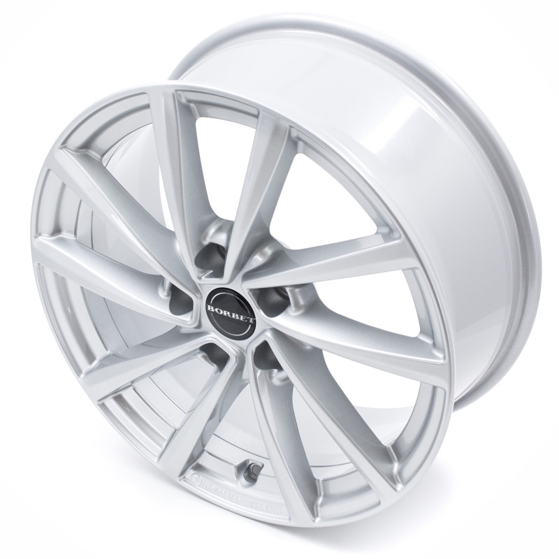 Borbet V crystal silver