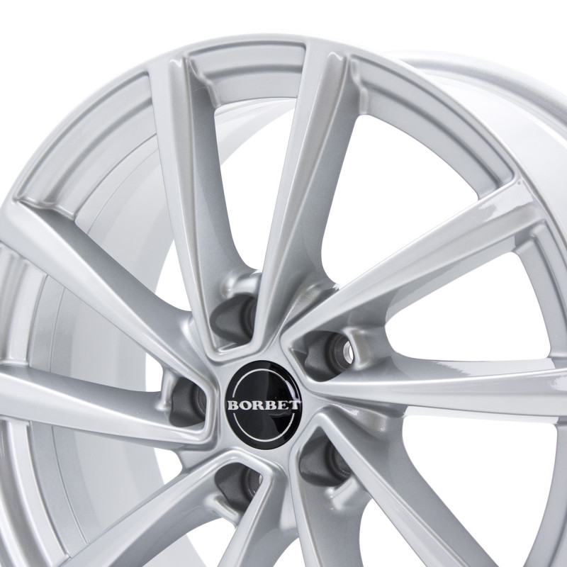 Borbet V crystal silver