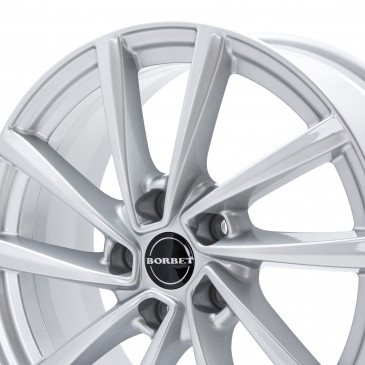 Borbet V crystal silver