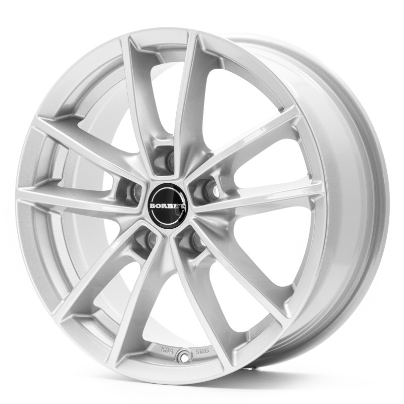 Borbet W crystal silver