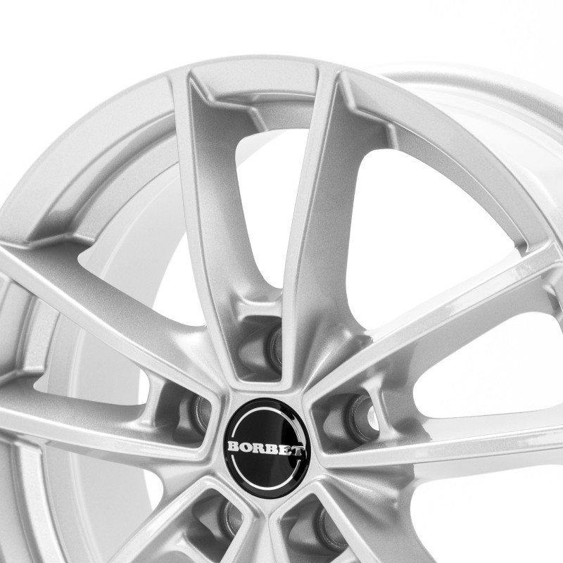 Borbet W crystal silver