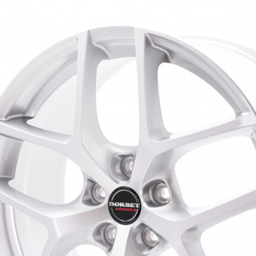 Borbet Y crystal silver