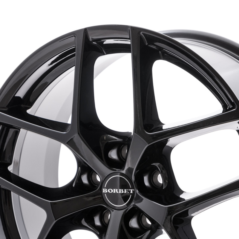 Borbet Y black glossy