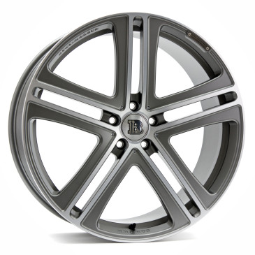 Brabus Monoblock G Platinum Titan vollpoliert mit Matt Finish