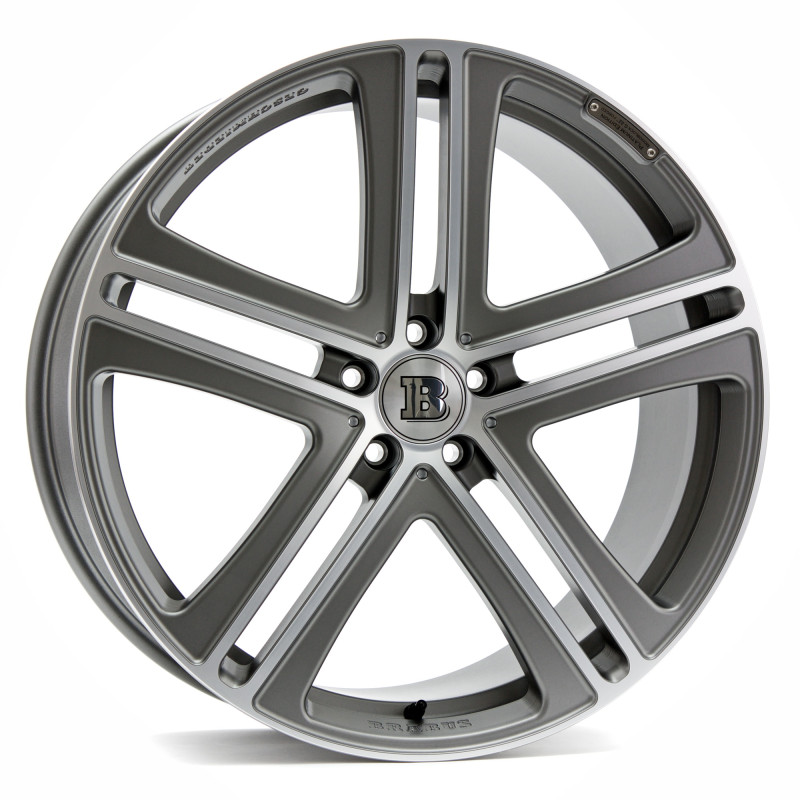 Brabus Monoblock G Platinum Titan vollpoliert mit Matt Finish