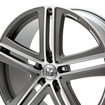 Brabus Monoblock G Platinum Titan vollpoliert mit Matt Finish