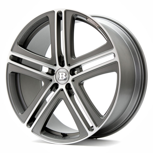 Brabus Monoblock G Platinum Titan vollpoliert mit Matt Finish