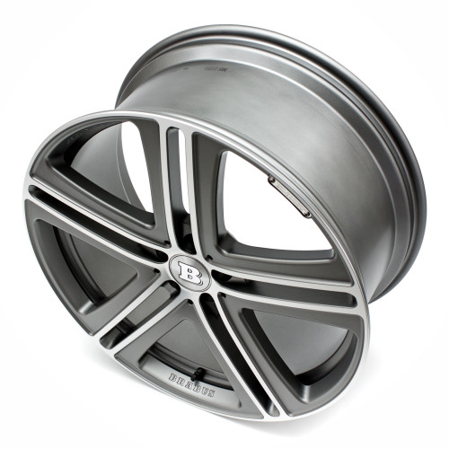 Brabus Monoblock G Platinum Titan vollpoliert mit Matt Finish