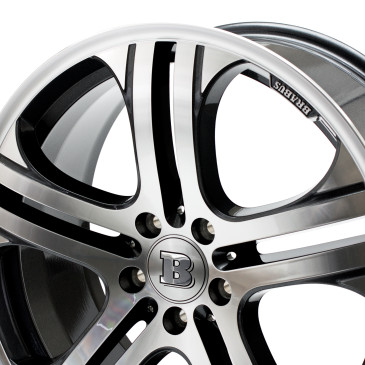 Brabus Monoblock Q Titan vollpoliert