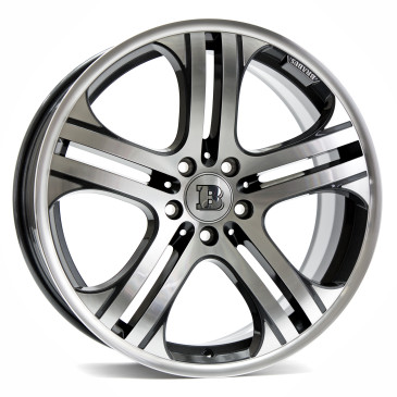 Brabus Monoblock Q Titan vollpoliert