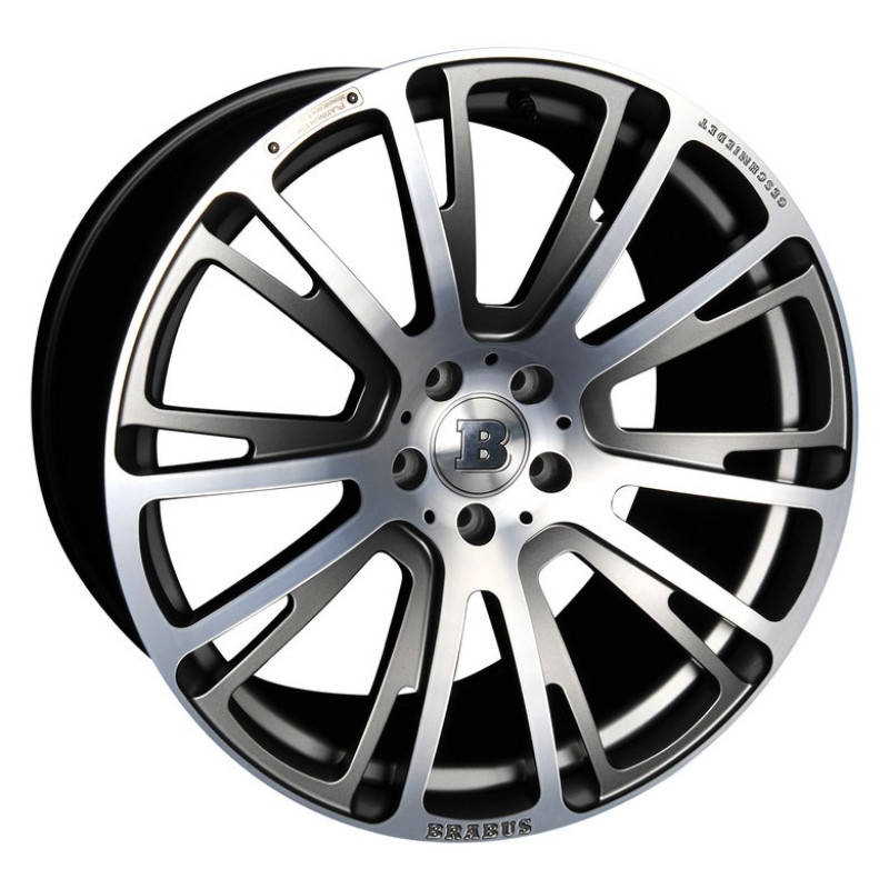 Brabus Monoblock R Platinum Titan vollpoliert mit Glanz Finish