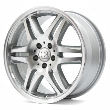 Brabus Monoblock VI Silber vollpoliert