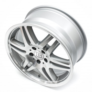 Brabus Monoblock VI Silber vollpoliert