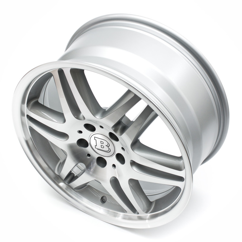 Brabus Monoblock VI Silber vollpoliert