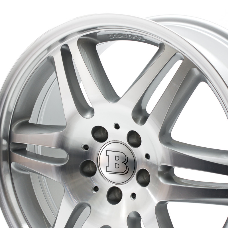 Brabus Monoblock VI Silber vollpoliert