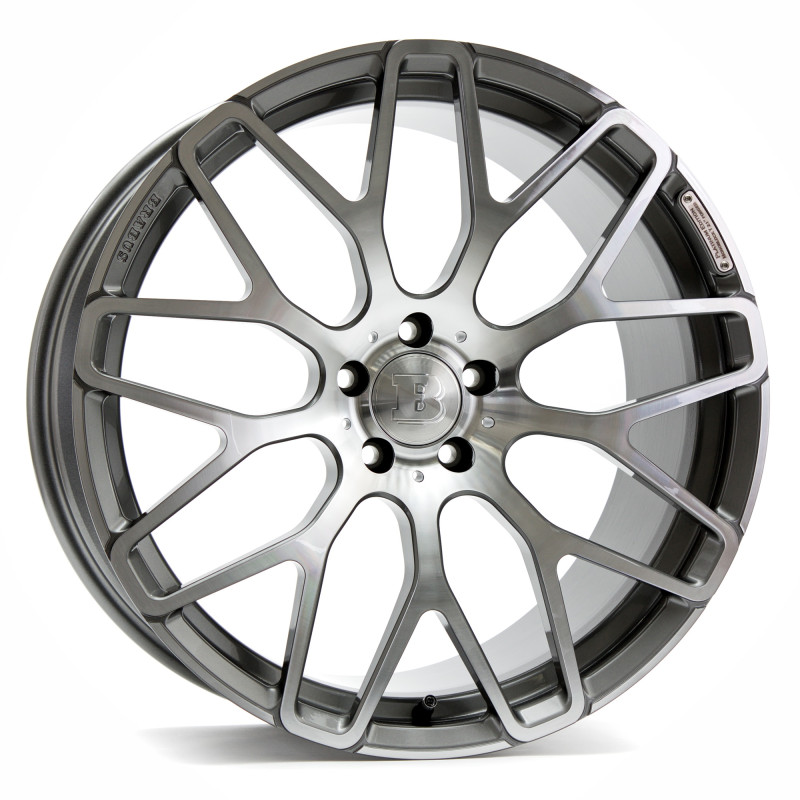 Brabus Monoblock Y Platinum Titan glänzend poliert