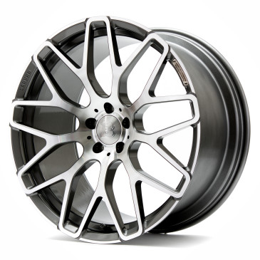 Brabus Monoblock Y Platinum Titan glänzend poliert
