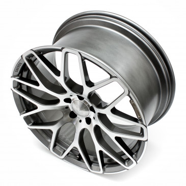 Brabus Monoblock Y Platinum Titan glänzend poliert